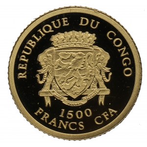 Congo, 1500 francs 2007