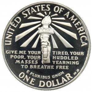 USA, Dollar 1986 - Freiheitsstatue