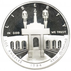 USA, 1 dollar 1984 Olympic games Los Angeles