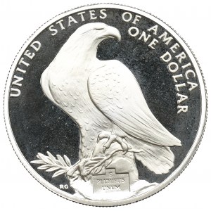 USA, 1 USD Olympijské hry v Los Angeles 1984
