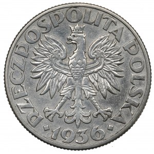 II RP, 2 zl. 1936 Plachetnice