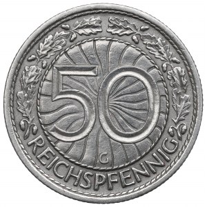 Germany, III Reich, 50 pfennig 1938