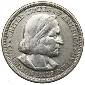 USA, 1/2 dolaru 1893