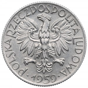 PRL, 5 złotych 1959 Rybak