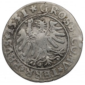 Žigmund I. Starý, Grosz pre pruské krajiny 1531, Toruň - PRVS/PRVS