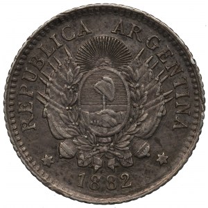 Argentína, 10 centavos 1882
