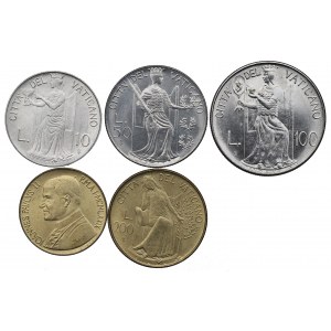 Watykan, Jan Paweł II, Zestaw 10-200 lirów