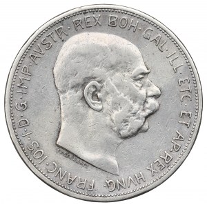 Maďarsko, František Josef, 5 korun 1909
