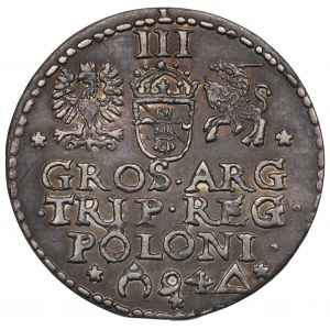 Zikmund III Vasa, Trojak 1594, Malbork -ILUSTROVANÝ otevřený prstenec