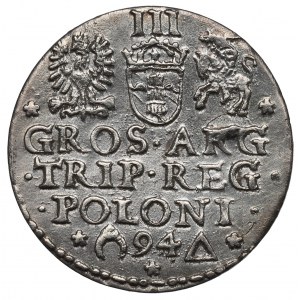 Sigismund III Vasa, 3 groschen 1594, Marienburg