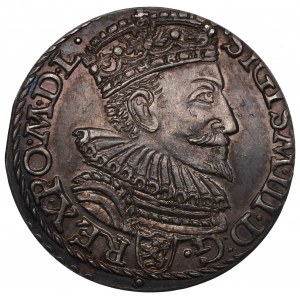 Zygmunt III Waza, Trojak 1594, Malbork - ILUSTROWANY