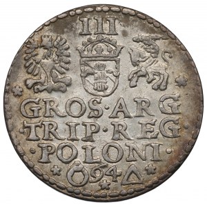 Sigismund III Vasa, 3 groschen 1594, Marienburg