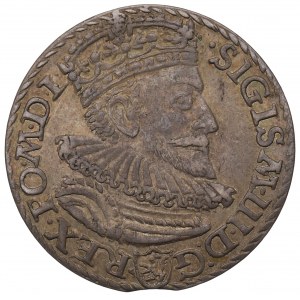 Žigmund III Vasa, Trojak 1592, Malbork