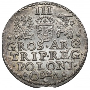 Žigmund III Vasa, Trojak 1592, Malbork