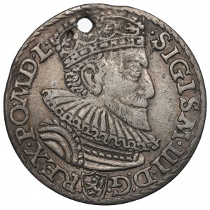 Zygmunt III Waza, Trojak 1592, Malbork