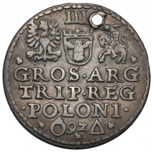 Sigismund III, 3 groschen 1592, Marienburg