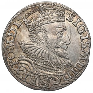 Sigismund III, 3 groschen 1592, Marienburg