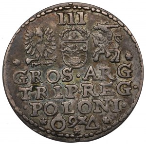 Žigmund III Vasa, Trojak 1592, Malbork