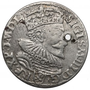 Žigmund III Vasa, Trojak 1592, Malbork - RARE