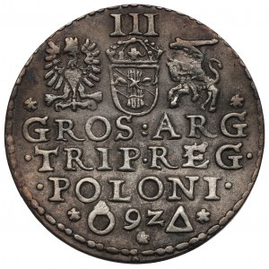 Sigismund III, 3 groschen 1592, Marienburg