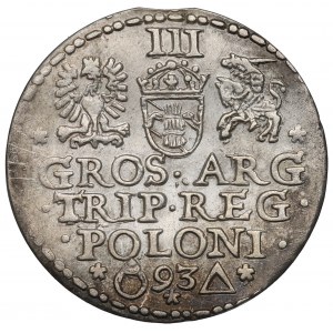 Žigmund III Vasa, Trojak 1593, Malbork