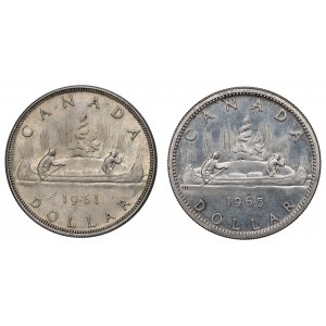 Kanada, sada dolárov 1961 a 1965