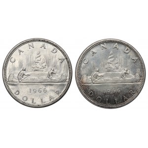 Canada, Lot of dollars 1966