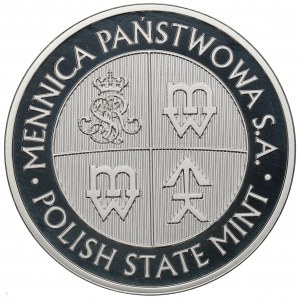 III RP, Varšavská mincovňa Medaila 2004 - striebro