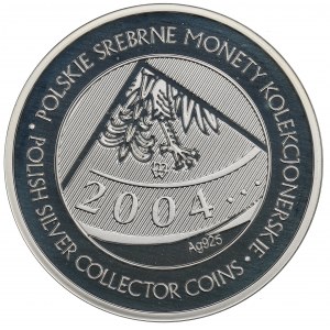 III RP, Varšavská mincovňa Medaila 2004 - striebro