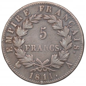 Francie, 5 franků 1811