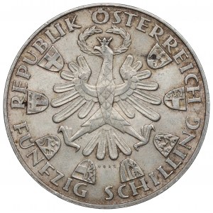 Austria, 50 schilling 1959