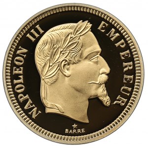 Francie, replika 100 franků 1861