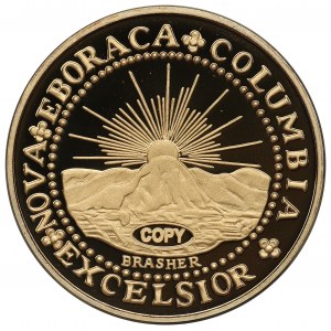 Kolumbia, Replika monety 1787