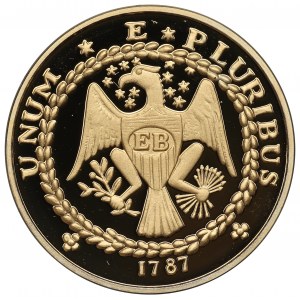 Kolumbia, Replika monety 1787