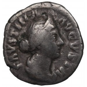 Roman Empire, Faustina Minor, Denarius