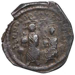 Byzancia, Heraklius a Konštantín, Hexagram