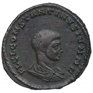 Rímska ríša, Konštantín II, Follis Trier - PRINCIPI IVVENTVTIS