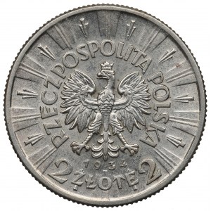 II Republic of Poland, 2 zloty 1934 Pilsudski