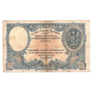 II RP, 100 złotych 1919 S.B.