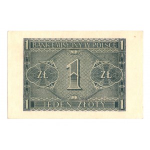 GG, 1 złoty 1941 BB