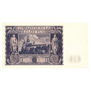 II RP, 20 złotych 1936 AJ