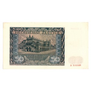 GG, 50 PLN 1941 D