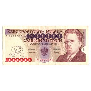 1 mln złotych 1993 A