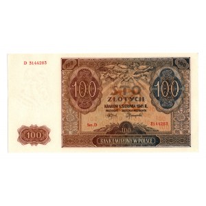 GG, 100 złotych 1941 D