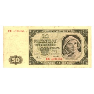 PRL, 50 zlotých 1948 EE