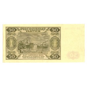 PRL, 50 złotych 1948 EE