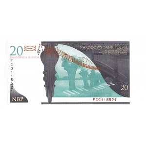 III RP, 20 PLN 2009 - Frederic Chopin