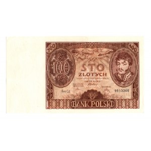 II RP, 100 Gold 1934 C.J.
