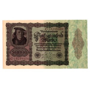 Germany, 50,000 marks 1922