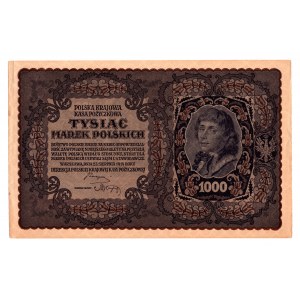 II RP, 1000 marek polskich 1919 III SERJA W